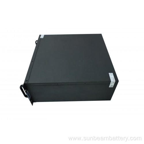 3U Cabinet Lifepo4 Rechargeable Battery